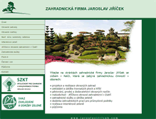 Tablet Screenshot of jaroslavjiricek.com